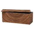 thumbnail image 2 of bali & pari Verino Handwoven Seagrass Storage Bench with Removable Lid, 2 of 6