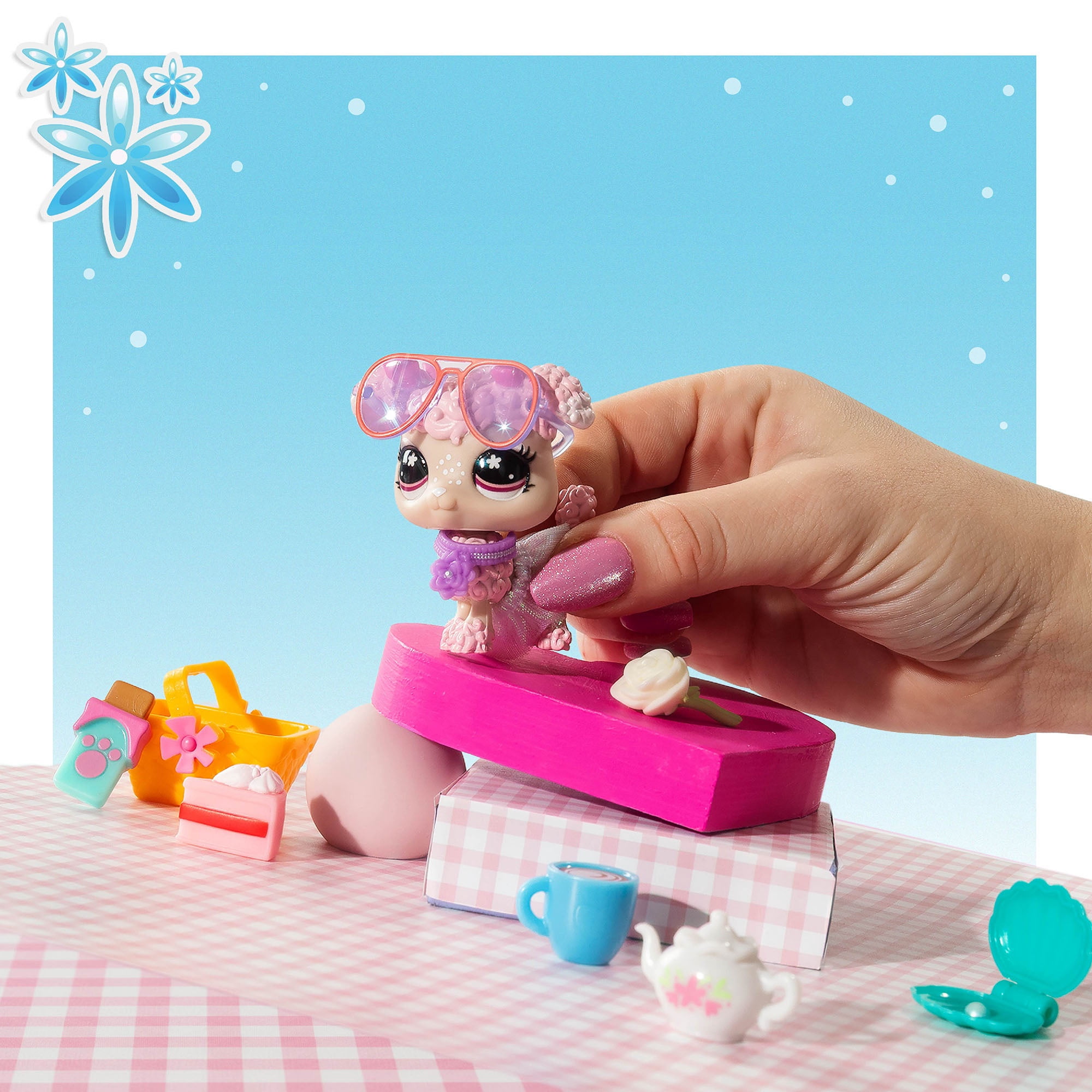 Littlest Pet Shop Series 5 Poodle Figure