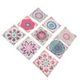 thumbnail image 1 of 24pcs Tile Sticker Self Adhesive Floral Pattern PVC Waterproof Stickers For Kitchen, Bathroom, 1 of 8