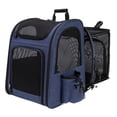 thumbnail image 4 of BELOVING Sac à Dos pour Chien Sac de Transport Extensible pour Voyage Randonnée Tourisme Bleu, 4 of 9