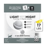 Purina Tidy Cats LightWeight 4-In-1 Strength Odor control, Multi Cat, Low Dust, Clumping Cat Litter
