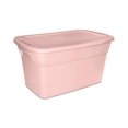 thumbnail image 1 of Sterilite 114 L Tote Box - Pink, 1 of 2