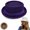 3#, variant on Unisex Breathable Mesh Pork Pie Hat Summer Foldable Adjustable Retro Cool Fedora Bowler Derby Cap for Men Women