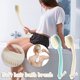 thumbnail image 1 of Cepillo trasero de mango largo para ducha: cerdas suaves, exfoliante corporal, diseño ergonómico, 15,4 pulgadas, accesorio de baño para adultos, 1 of 5