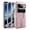 Pink, variant on Dexnor for Google Pixel 11 Pro XL Case with Camera Cover & Kickstand & Screen Protector & 2 Front Frames, Compatible with MagSafe, Rugged Shockproof Bumper Cases Magnetic Protective Cover,Purple