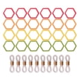 thumbnail image 1 of jifeng Knitting Crochet Marker Counter for DIY Handmade Craft Weaving Scarf Weaving Package D, 1 of 9