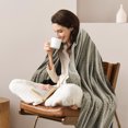 thumbnail image 5 of Clearance Under $5!Yyuenw Fleece Throw Blanket for Couch and Bed, 27x39 inches Summer Soft Fleece Throws, Fuzzy Waffle Textured Blanket, Cozy Warm Lightweight All Season Blanket Throw, 5 of 5