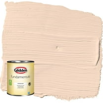 Glidden Fundamentals Sourpatch Peach / Orange Semi-Gloss Interior Paint, 1 Quart