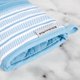thumbnail image 3 of Juego de 2 guantes de cocina KitchenAid Albany, terciopelo azul, 18 x 33 cm, 3 of 5