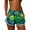 Green, variant on Womens Bermuda Shorts for G Summer Floral Beach Board Swim Trunks Trendy Casual Shorts with Pockets S-2XL