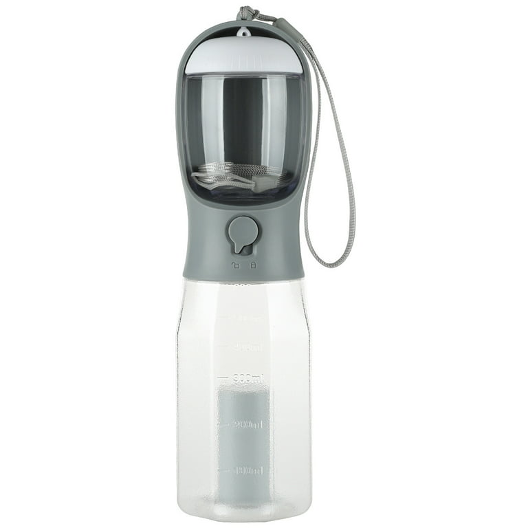 Portable Dog Water Bottle for Walking, 20 oz Dog Water Bowl Dispenser,  Leak-Proof Water Bowl