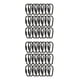thumbnail image 2 of Bewildely Paquete de 24 mosquetones con cierre de anillo en D, ganchos para llavero, clips, soporte para regalos Type2 NO2, 2 of 6