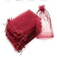 thumbnail image 4 of 50pcs Bunch Protection Bag 17x23cm Grape Fruit Organza Bag With Drawstring Gives Total Protection, 4 of 5