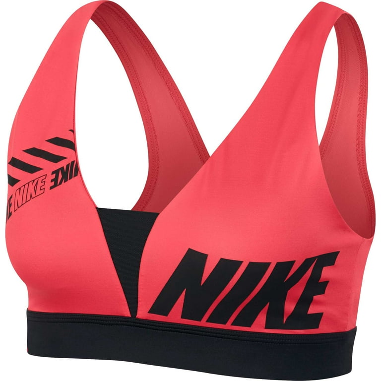 Nike Women's Sport Distort Indy Plunge Sports Bra 