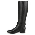 thumbnail image 3 of Naturalizer Women's Black Leather Rory Knee High Boots 8.5W, 3 of 5