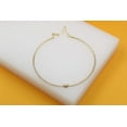 thumbnail image 2 of 18K Gold Filled Neck Choker With Heart Zirconia Stones (H50), 2 of 3