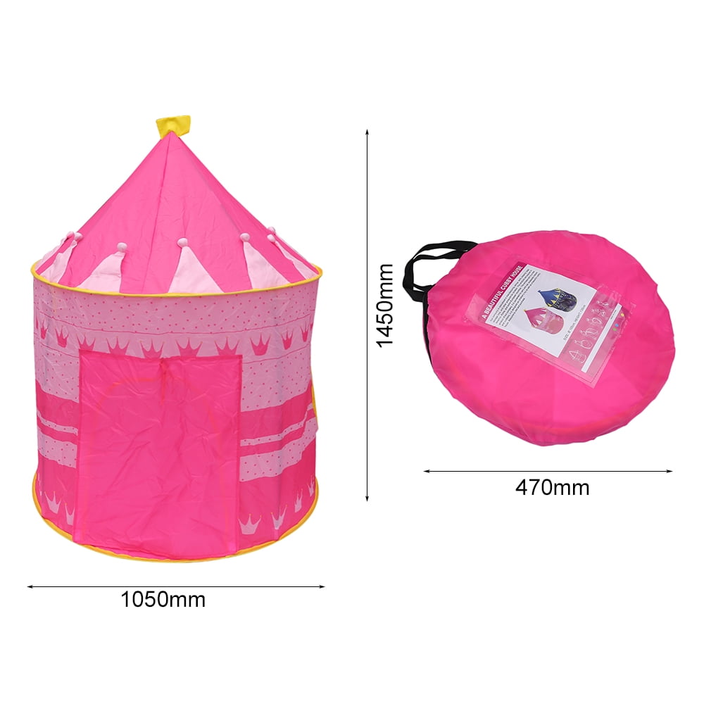 Tents for Girls, Portable Folding Blue Play Tent Children Kids Castle Cubby Play House Blue Tents for Girls, Portable Folding Blue Play Tent Children Kids Castle Cubby Play House Blue