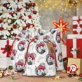 thumbnail image 6 of Pofeuu Cute Poodle Dog Print Burlap Bags with Drawstrings Drawstring Gift Bags Pouch Bag for Thankgiving Birthday Party Gift Wrapping Treats and Party Favors-Small, 6 of 9