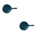 thumbnail image 1 of Inteprter de inmersión Cerámica Salsa de soja Jengibre Merienda Platos de condimentos Decoración de de cocina Vajilla Accesorios Verde oscuro verde pavo real 2Conjunto, 1 of 6