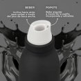 thumbnail image 5 of Termo Botella Hidranur 24 Oz, Tapa Hermética, Termo de Acero Inoxidable sin BPA, Negro, 5 of 5