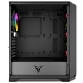 thumbnail image 3 of Gabinete gamer Yeyian YCM-APVAU-G1 Media torre, tarjetas ATX-MATX-ITX, SSD y HDD, graficos hasta 320mm fuente ATX 2.0-3.0, hasta 8 ventiladores (4 ARGB instalados), 3 of 7