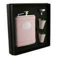thumbnail image 2 of Visol Products Leather Stainless Steel Deluxe Flask Gift Set, 2 of 4