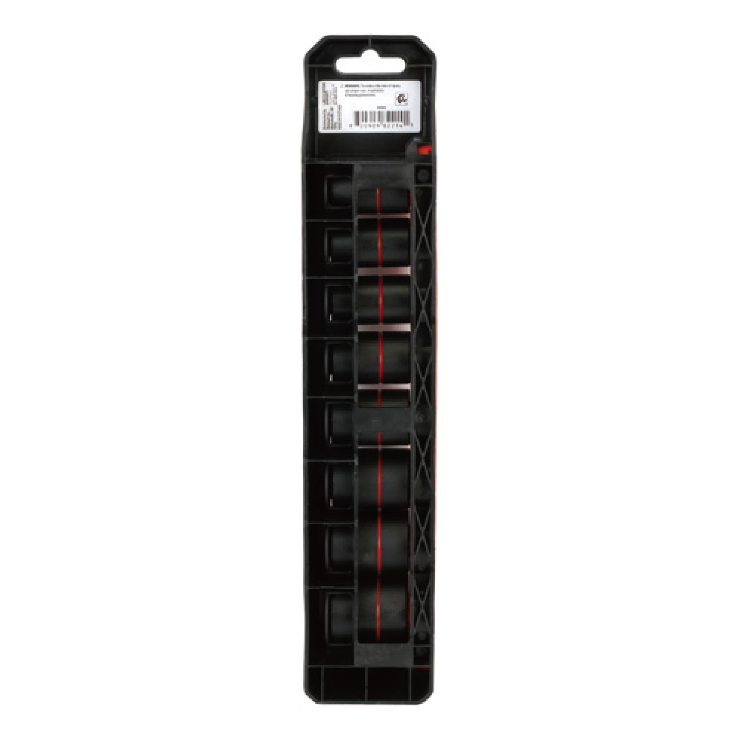 Juego de 9 Dados de Impacto de 1/2 Pulgada Hyper Tough (SAE) 8