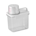 thumbnail image 2 of Luzkey Laundry Powder Container Powder Soap Container with Lid, Great Sturdy Canister Tins for Kitchen Countertop, Shelf, Great Gift 1100ml, 2 of 8