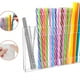 thumbnail image 3 of Organizador de dispensador de pajitas de acrílico transparente de 9,4 x 6,5 pulgadas, delgado y compacto, para montar en gabinete, con capacidad para más de 30 pajitas, estante de almacenamiento, 3 of 5