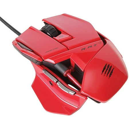 MADCATZ MCB437030013/04/1 R.A.T.3 Optical Mouse Red