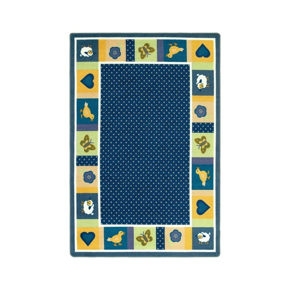 Kid Essentials - Infants & Toddlers Seeing Spots, 5'4" x 7'8", Bold