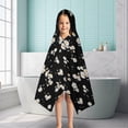 thumbnail image 6 of Daisy Flower Pattern Hooded Bath Towel，50"x30" for Ages 3 To 12 Kids, Quick Dry Lightweight Soft Microfiber Hood Beach Towel Cover Up for Kids, 6 of 7
