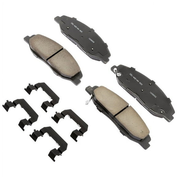 ACDelco Genuine GM Brake Pad Set, w/ Hardware Fits select: 2008-2009 CADILLAC CTS HI FEATURE V6, 2010-2014 CADILLAC CTS LUXURY COLLECTION