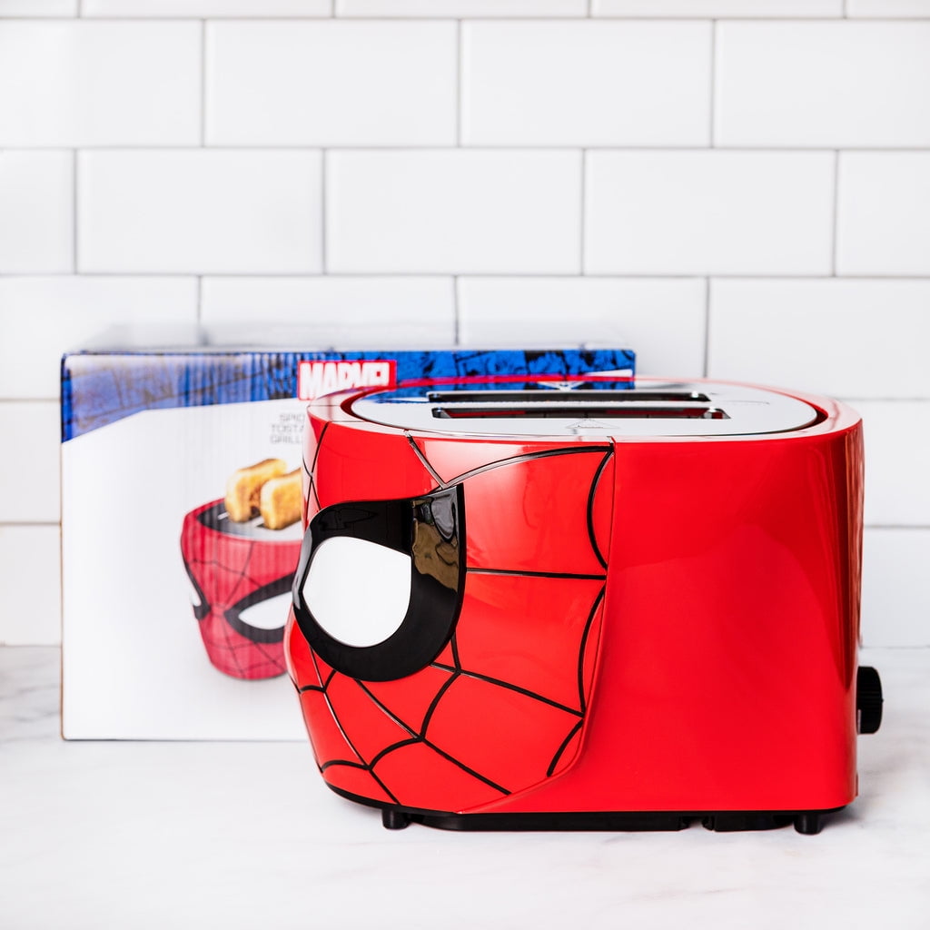 Free Shipping! Uncanny Brands Marvel‚Äôs Spiderman Halo Toaster