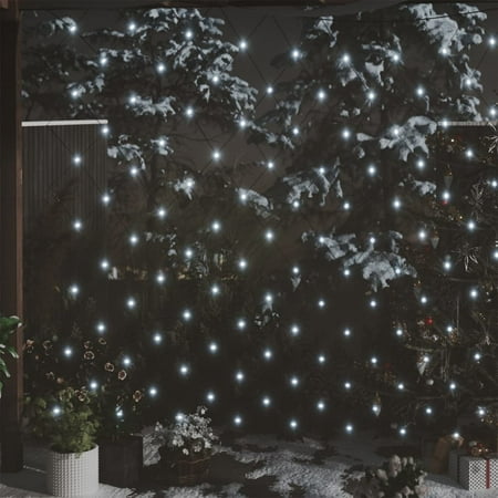 

Mqlnutr Christmas Net Light Cold White 9.8 x6.6 204 LED Indoor Outdoor