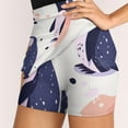 thumbnail image 2 of Cute Penguin Women's High Short Skirt, High Waisted Mini Skirt with One Side Pocket, 2 of 5