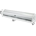 thumbnail image 2 of Bentism Air Curtain 59", 2 Speeds Commercial Indoor Air Curtain, UL Certified, CE Certified, 1113 CFM Air Volume with 2 Easy-Install Micro Switch(Limit Switch), 110V Unheated, 2 of 9