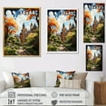 thumbnail image 4 of Designart "Buildings University College University wall decor II" Cityscapes Floater Framed Canvas Print, 4 of 7