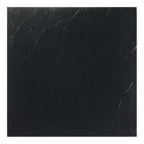 Achim Nexus Peel & Stick Vinyl Floor Tiles, 12 x 12, 1.2mm, 20 Count, 20 Square Feet, Black