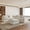 White, variant on The Magic Home 78" Loveseat Cloud Couch Modular Sectional Sofa, L-Shaped Sectional Couch with Movable Ottoman, Deep Seat Sofa for Living Room, White Couch