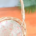 thumbnail image 4 of Portable Flower Basket Flower Basket Home Decor Hanging Storage Basket Portable Crescent Basket and Rose Packing Basket, 4 of 6