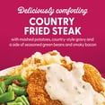 thumbnail image 2 of Dolly Parton's Country Fried Steak With Mashed Potatoes, Green Beans, With Bacon, 12 oz. (frozen), 2 of 8