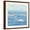 Brown Frame, variant on Art.com Summer Regatta I Stretched Canvas Print Wall Art by Emma Scarvey, 30" x 30"