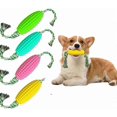 thumbnail image 1 of Dog Chew Toys.Dog Corn Toy.Dog Bite Tug Toy.Cleaning Puppy Dental Care Brushing Stick Dog Interactive Toy Tough Rubber Dog Toothbrush Stick, 1 of 4