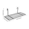 thumbnail image 4 of Miangastore 2Pcs Rectangular Parakeet Platform Interesting Parrot Platform Household Bird Platform Bird Supply, 4 of 9