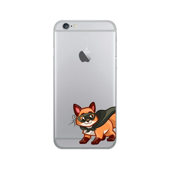 OTM Prints Clear Phone Case, Junior Caped Crusader - iPhone 6/6s/7/7s