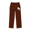 thumbnail image 4 of CYRBOKO Girls Sweatpants with Pockets, Relaxed Fit Soft Elastic Waist Casual Wide Leg Pants Coffee Size 11-12 T, 4 of 6