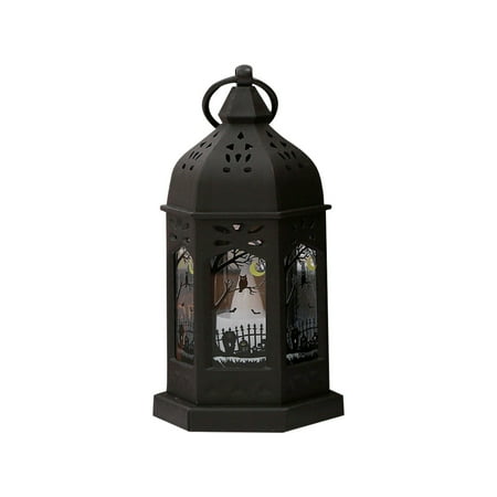 

Ghost bonfire flickering flame Halloween night lights Bedroom decoration Halloween giftsDecoration Flameless Candle Hanging Battery Available Flame LED Candles For Indoor And Outdoor Use