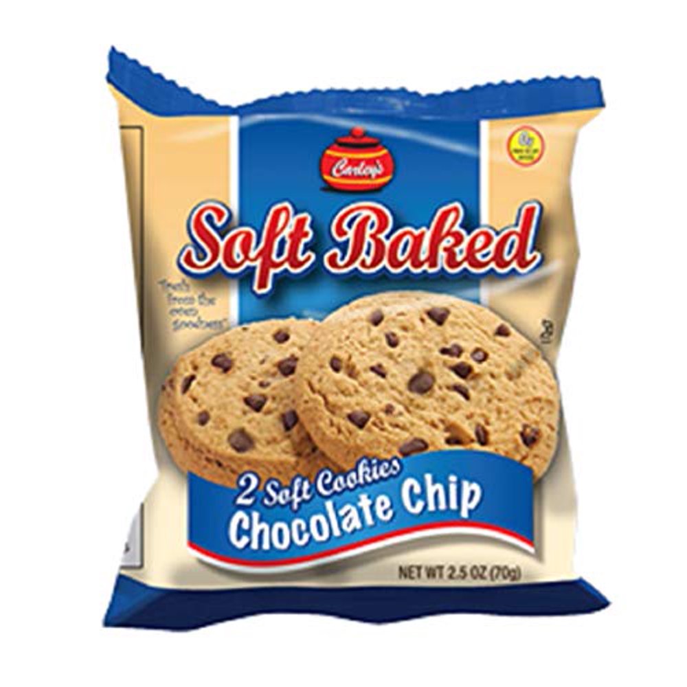 Carley's Soft Baked Cookies Chocolate Chip, 2Pack (12 Count) Walmart