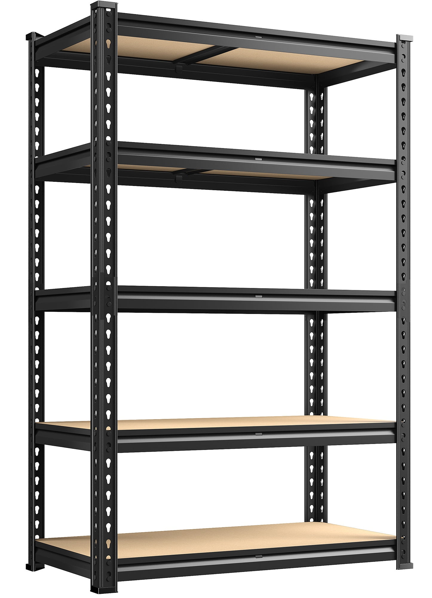 REIBII 5-Tier Heavy Duty Metal Shelving, 35.5x72 Inches photo 1